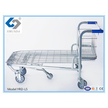 Multifunction Hand Trolley for Heavy-Duty Warehouse with 5 Wheels